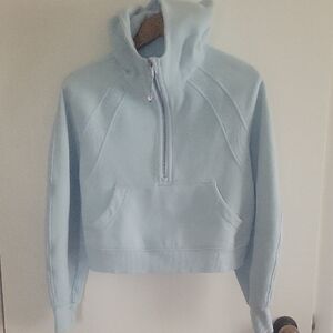 lululemon athletica Sky Blue Scuba Hoodie Xs / S
